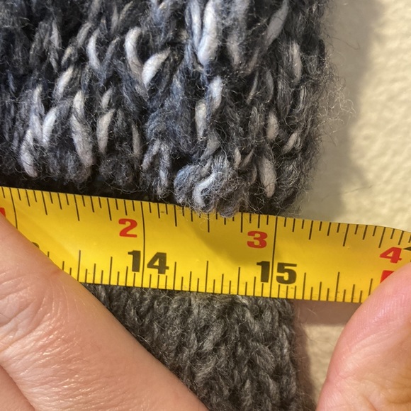 Funky Knit Simona Barbieri black&gray Italian made sweater, size extra small - Picture 7 of 7